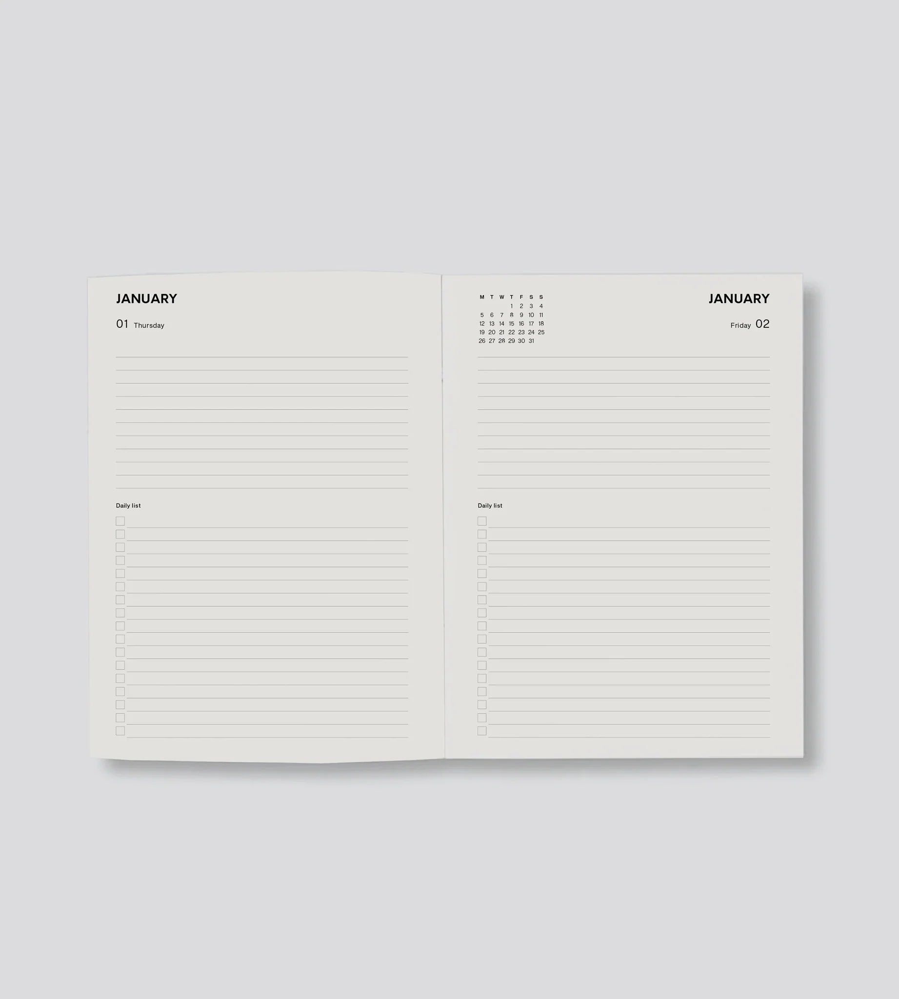 Father Rabbit x Gabrielle Gatt | Daily Diary 2026 | Colour Bomb