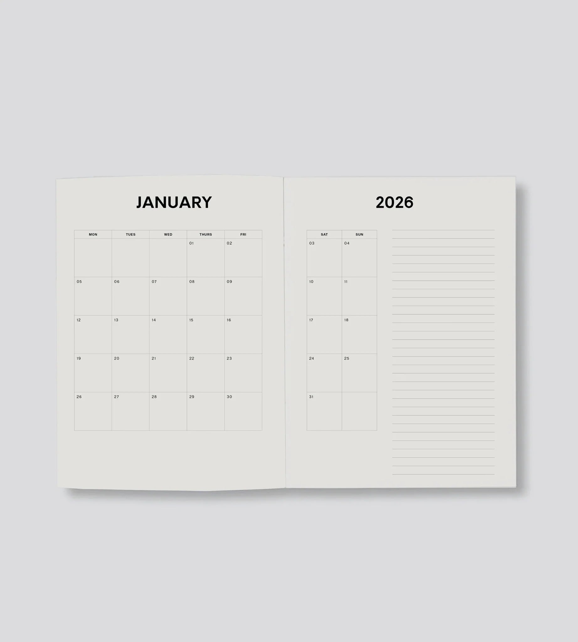 Father Rabbit | Daily Diary 2026 | Olive Deco