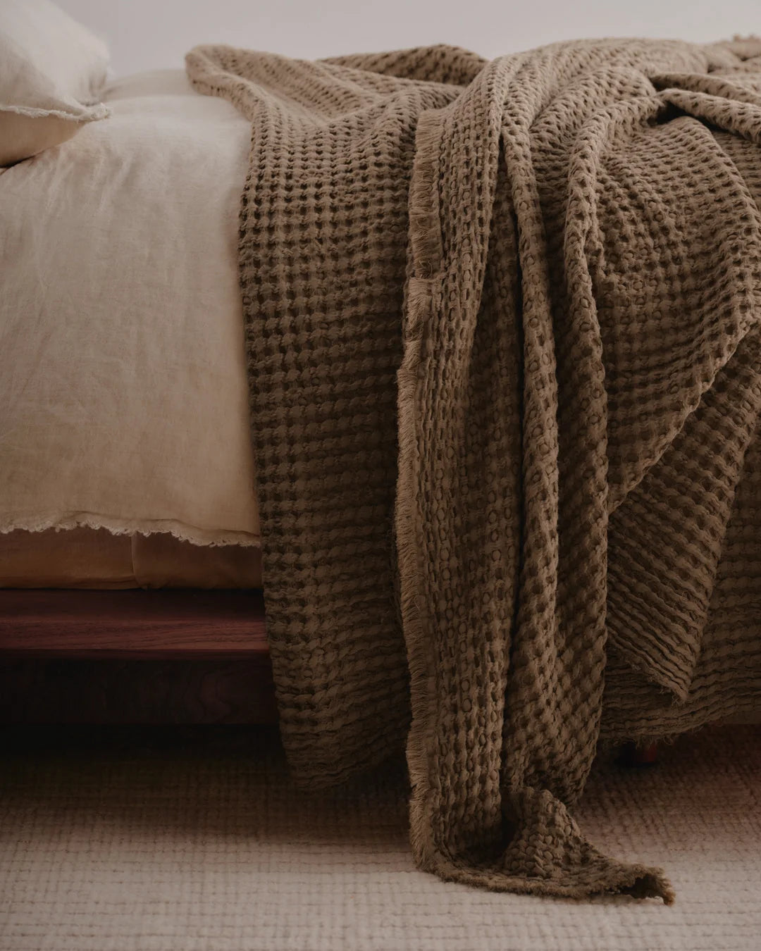 Flocca Linen Blanket