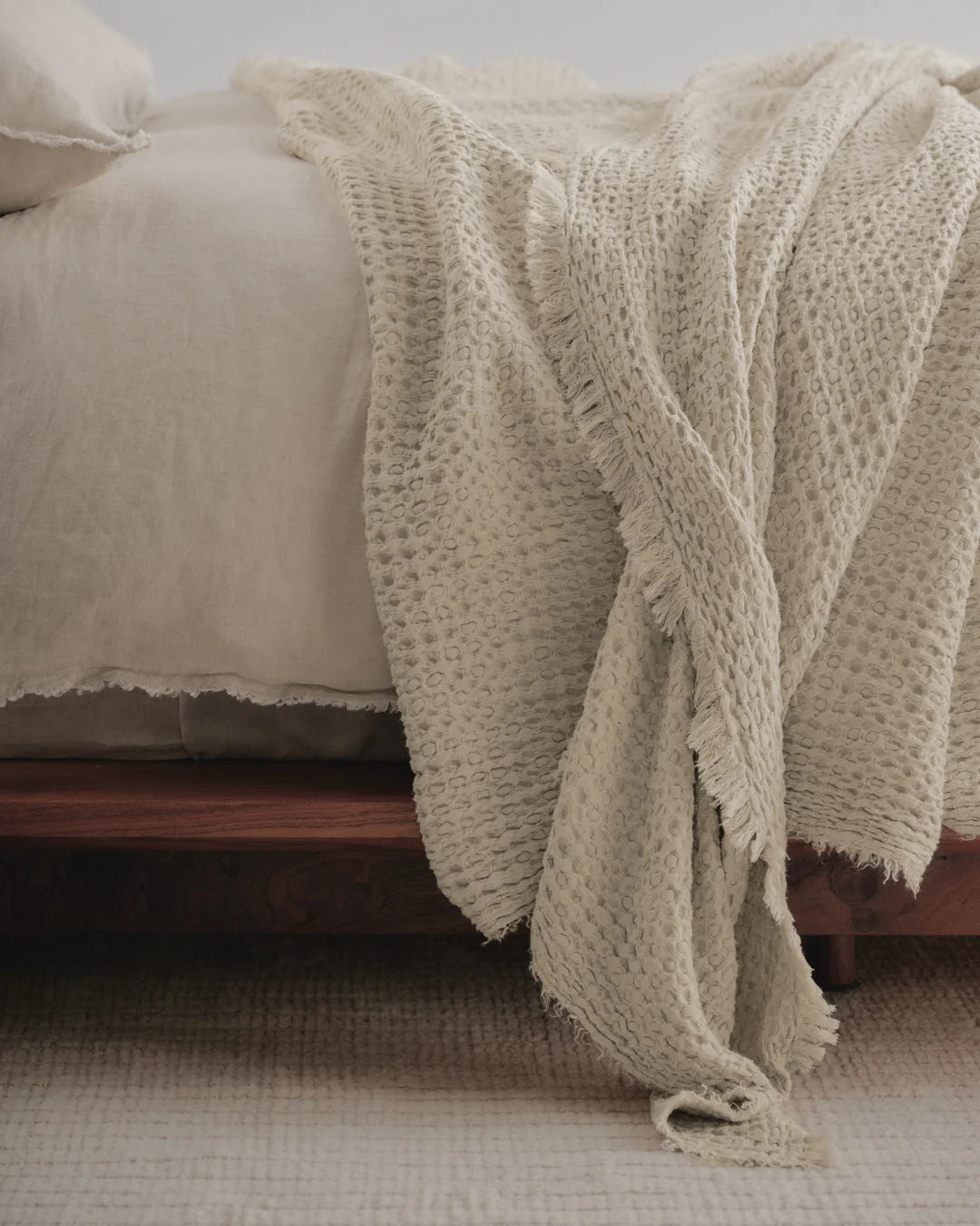 Flocca Linen Blanket