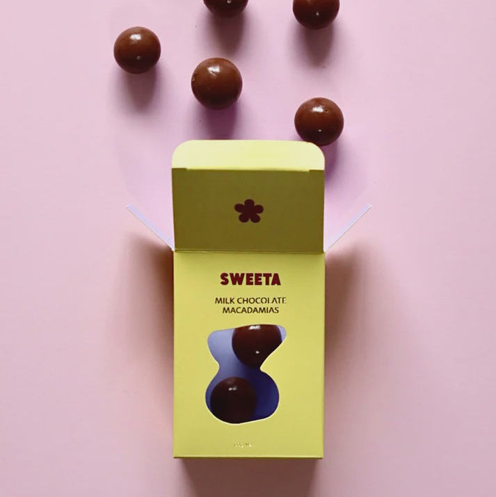 Milk Chocolate Macadamias 100g