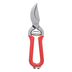 Pruner w/Red Handle Stainless Steel