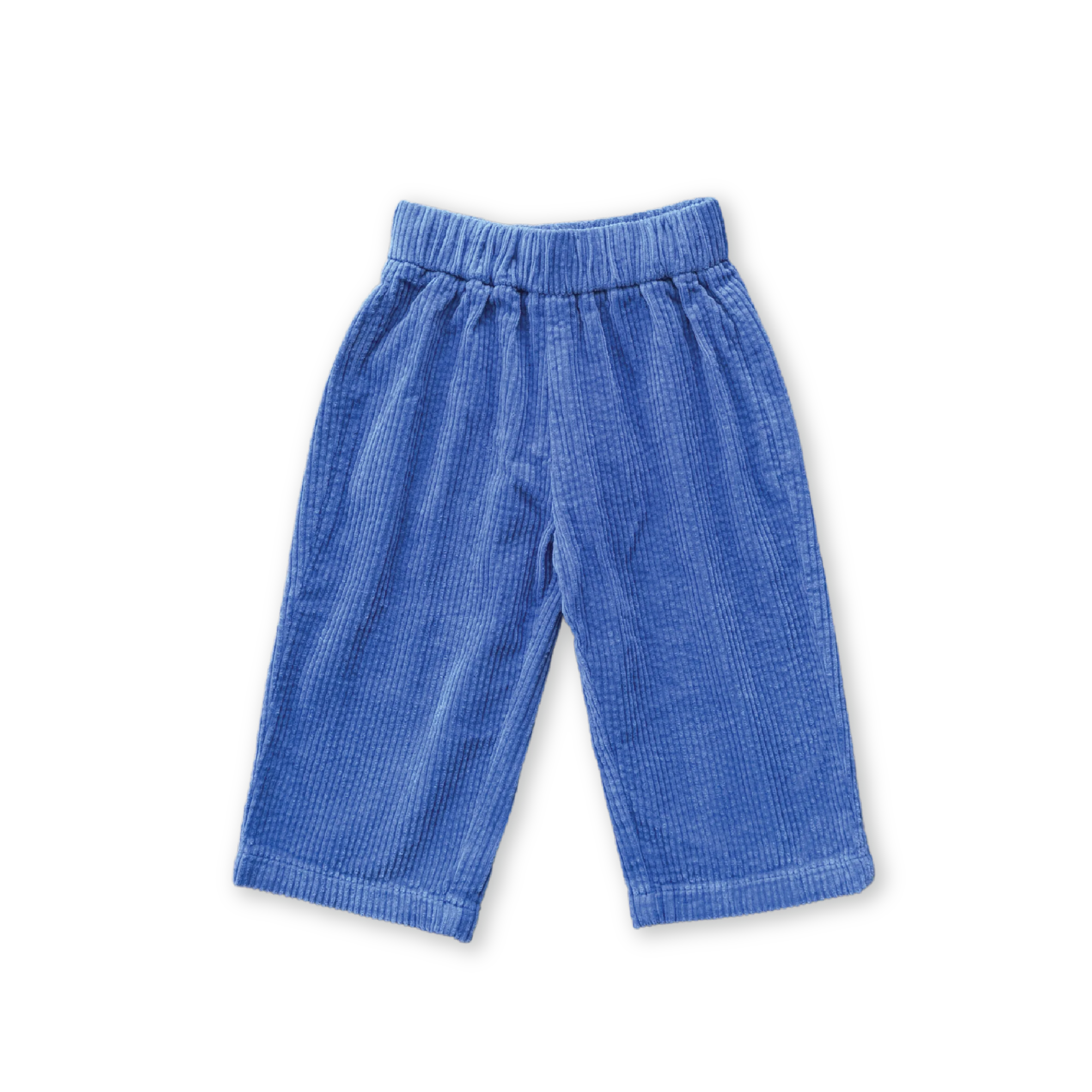 Organic Relaxed Cord Pant - Sea