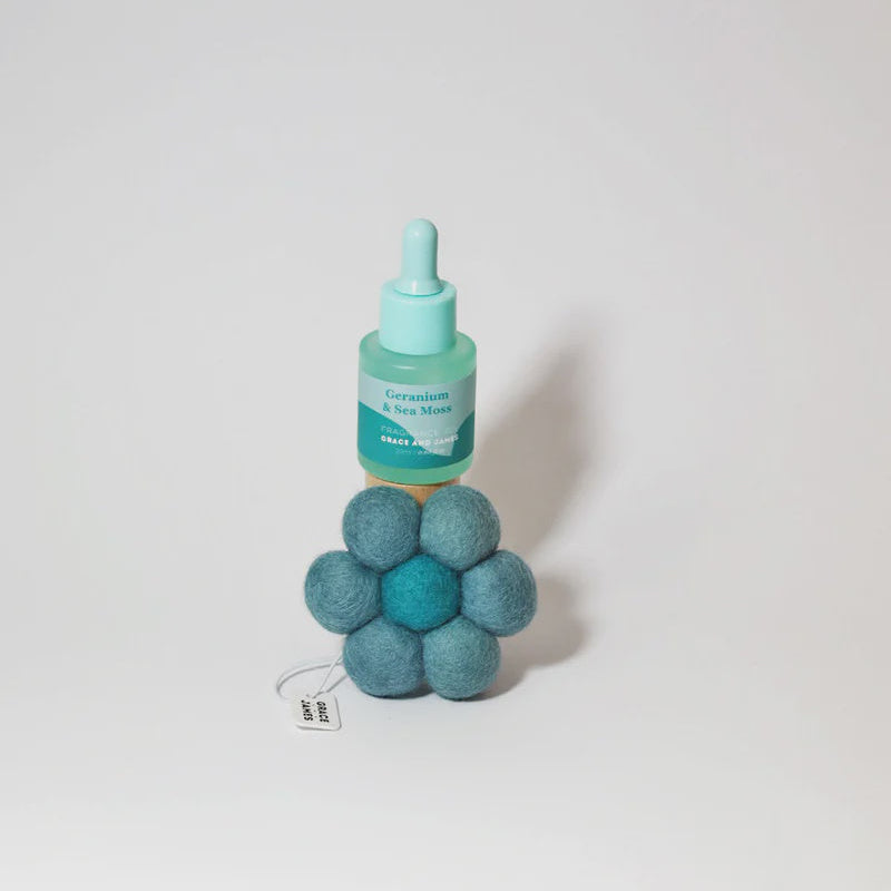 Geranium & Sea Moss - Felt Air Freshener