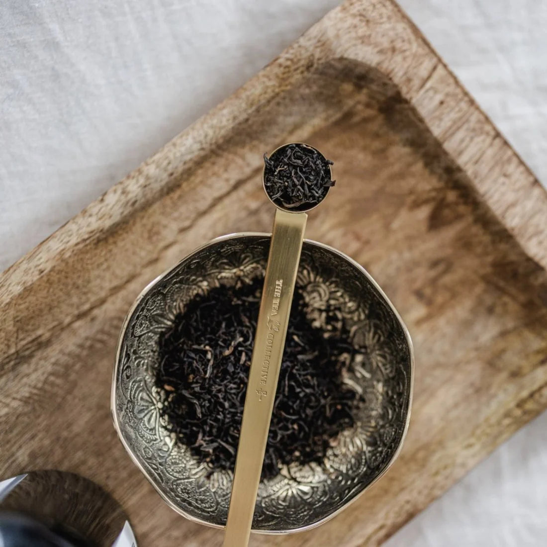 Engraved Tea Collective Spoon - Silver