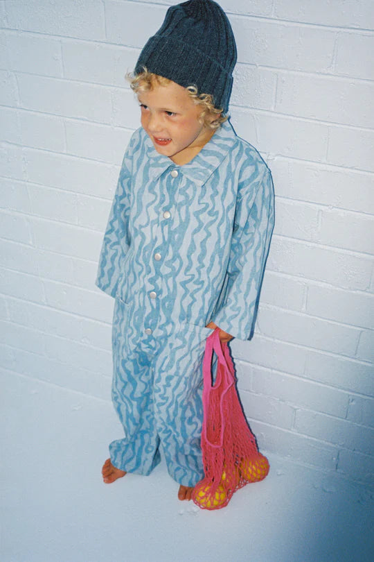 Merino Blend Rib Knit Beanie - Charcoal