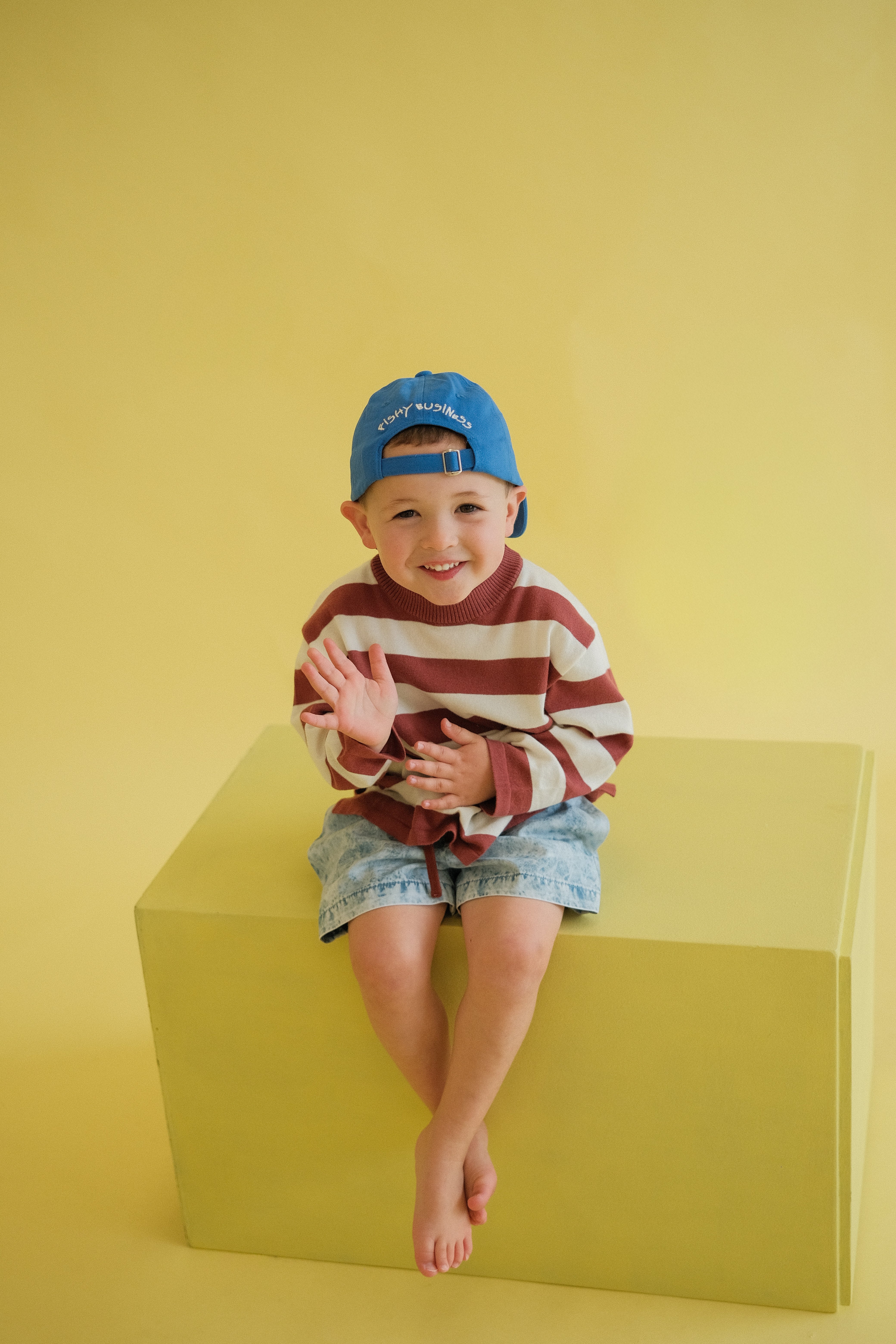 Kid's Fishy Cap - Pacific