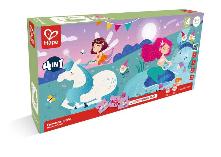 Hape 4 in 1 Puzzle & Storytelling 71pc