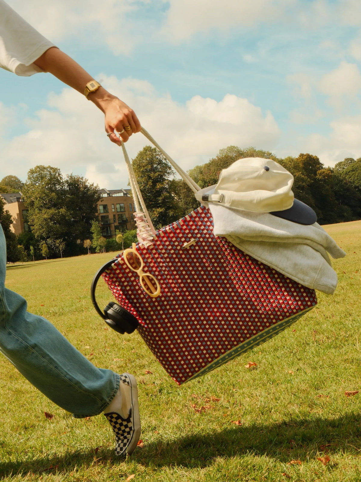 Insulated Tote Bag - Berry