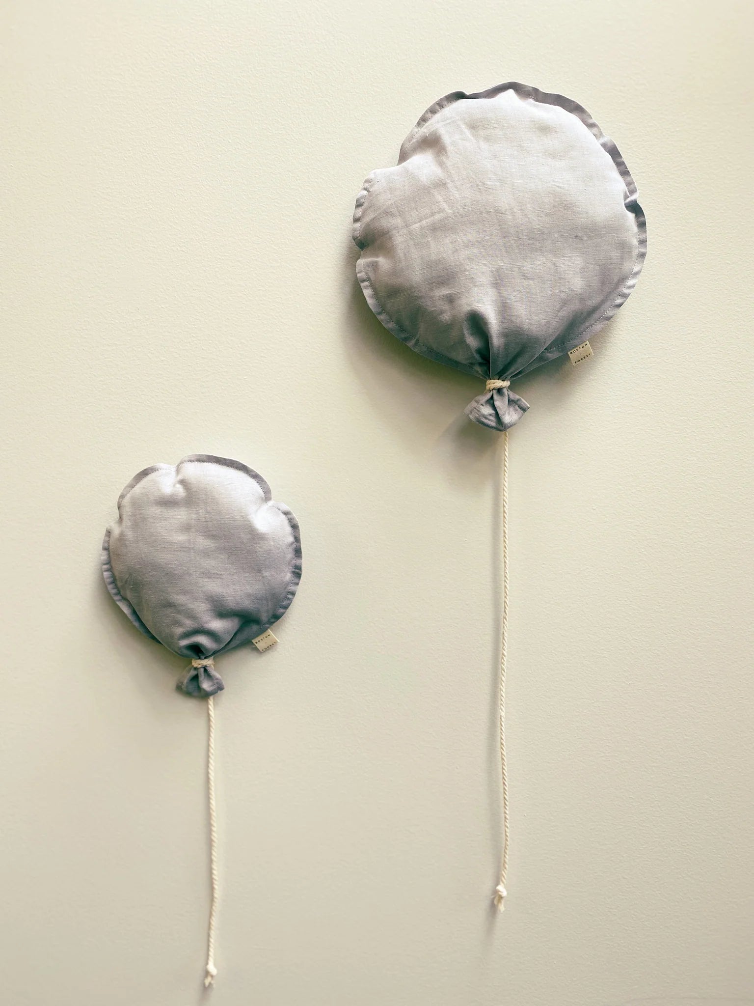 Linen Balloon - Silver