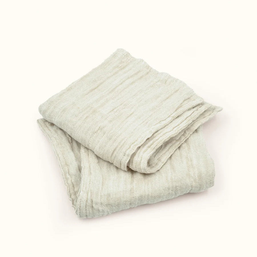 Washcloths - Leggera Oatmeal Set of 2