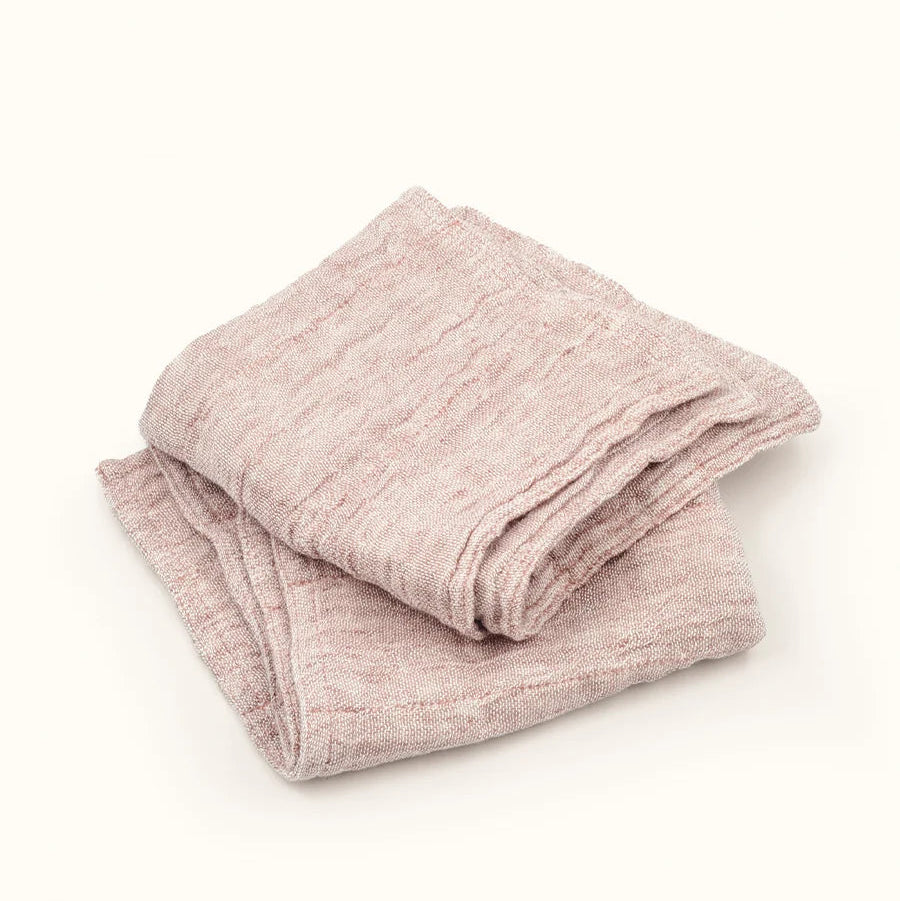 Washcloths - Leggera Pink Clay Set of 2