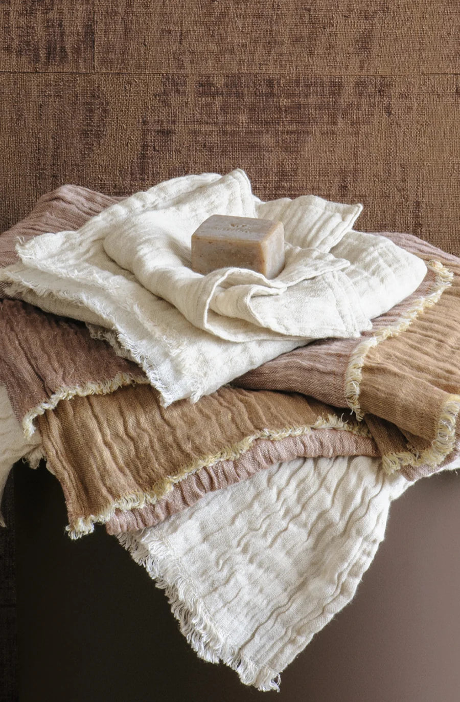 Washcloths - Leggera Oatmeal Set of 2