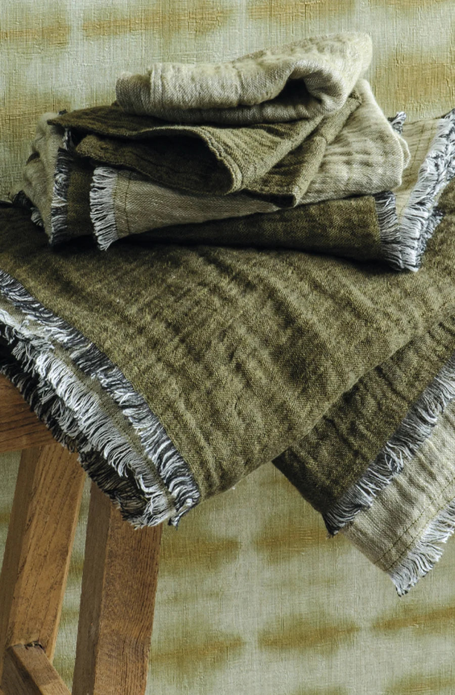 Washcloths - Leggera Moss Set of 2