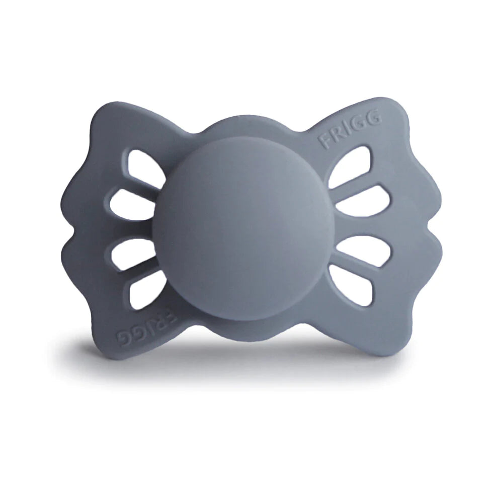 Symmetrical Lucky Silicone Pacifier - Great Grey