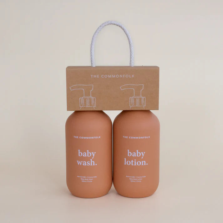Baby Keep It Simple - Wash + Lotion Kit / Terra