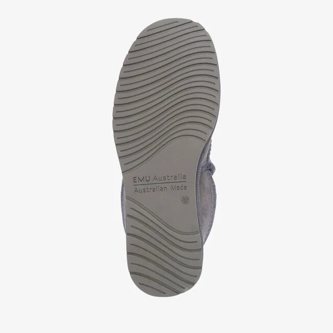 Platinum Hume Slipper - Charcoal