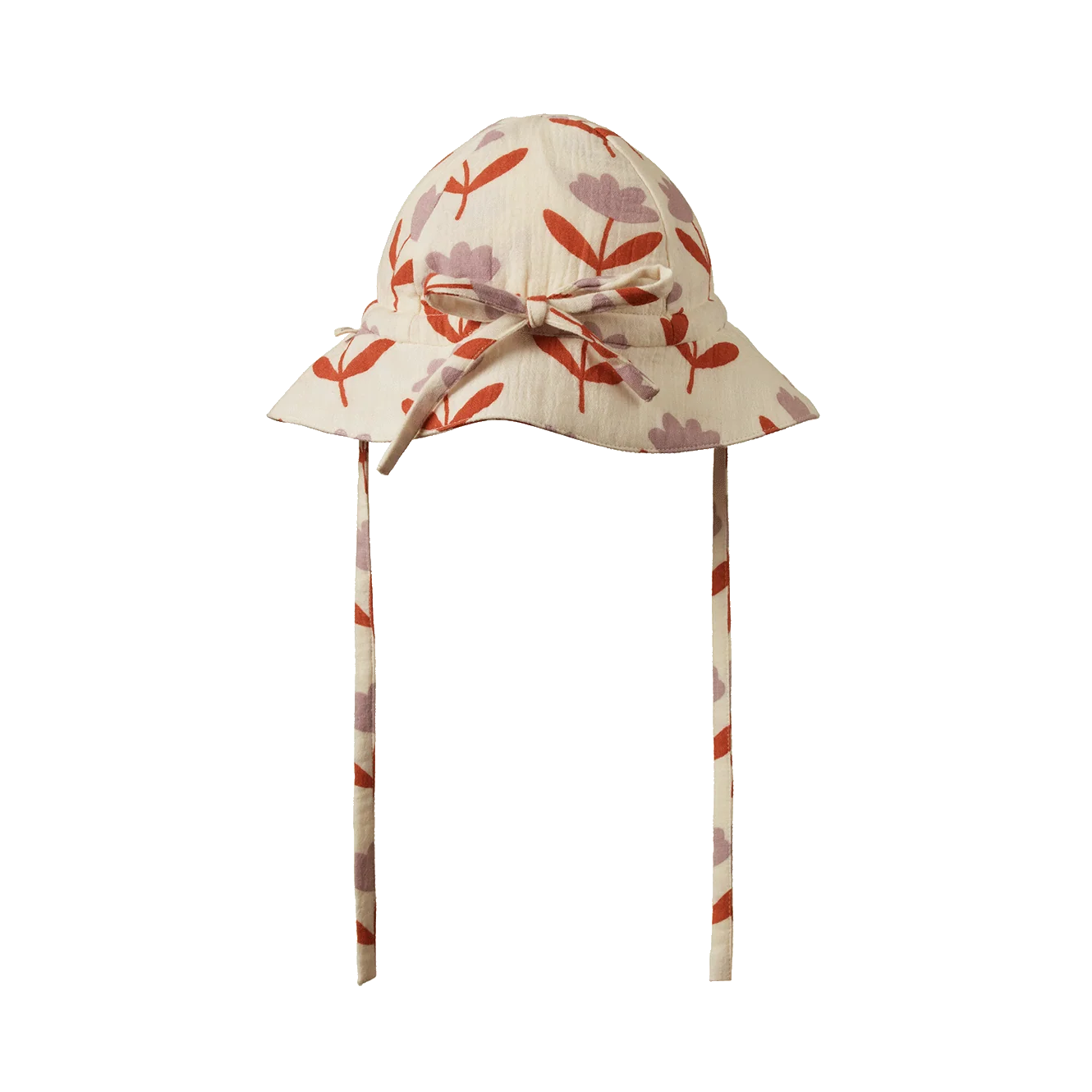 MUSLIN SUNHAT - Fleurette Print