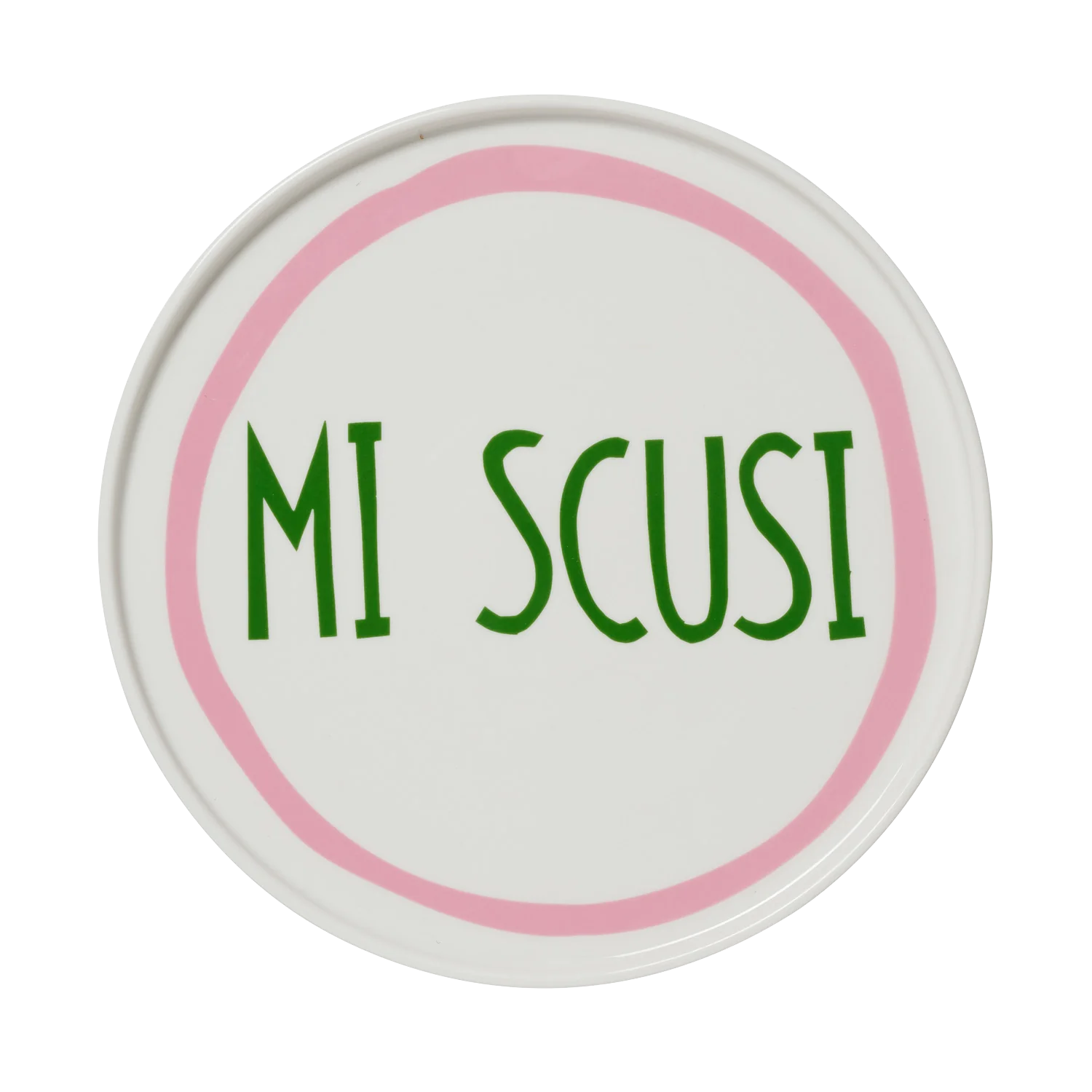 Mi Scusi Plate