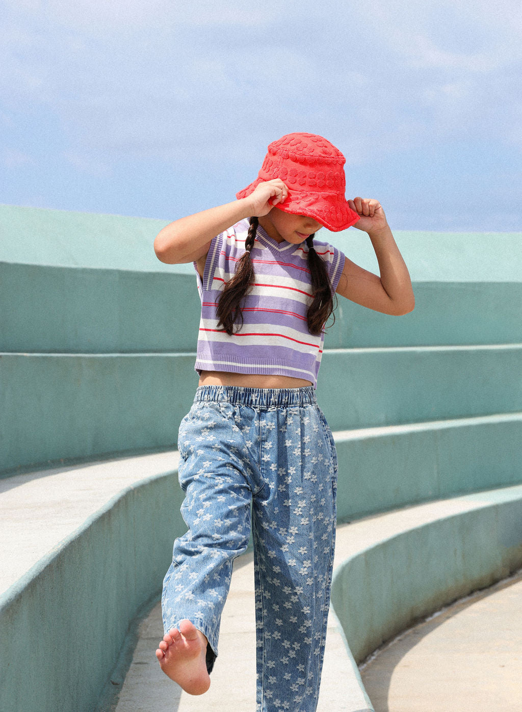 Daisy Denim Balloon Pant