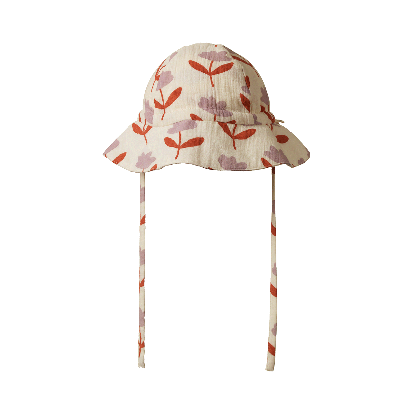 MUSLIN SUNHAT - Fleurette Print