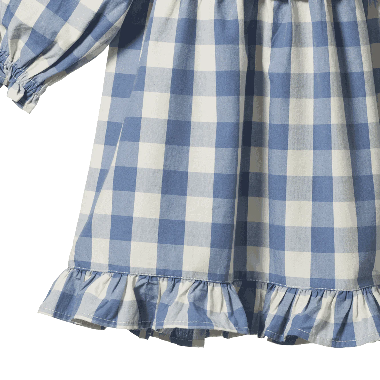 NORA DRESS - Bluebelle Check
