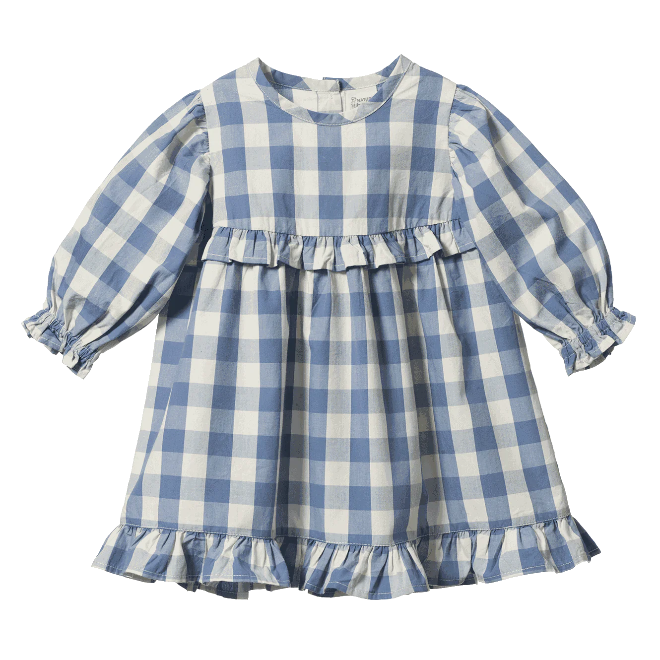 NORA DRESS - Bluebelle Check