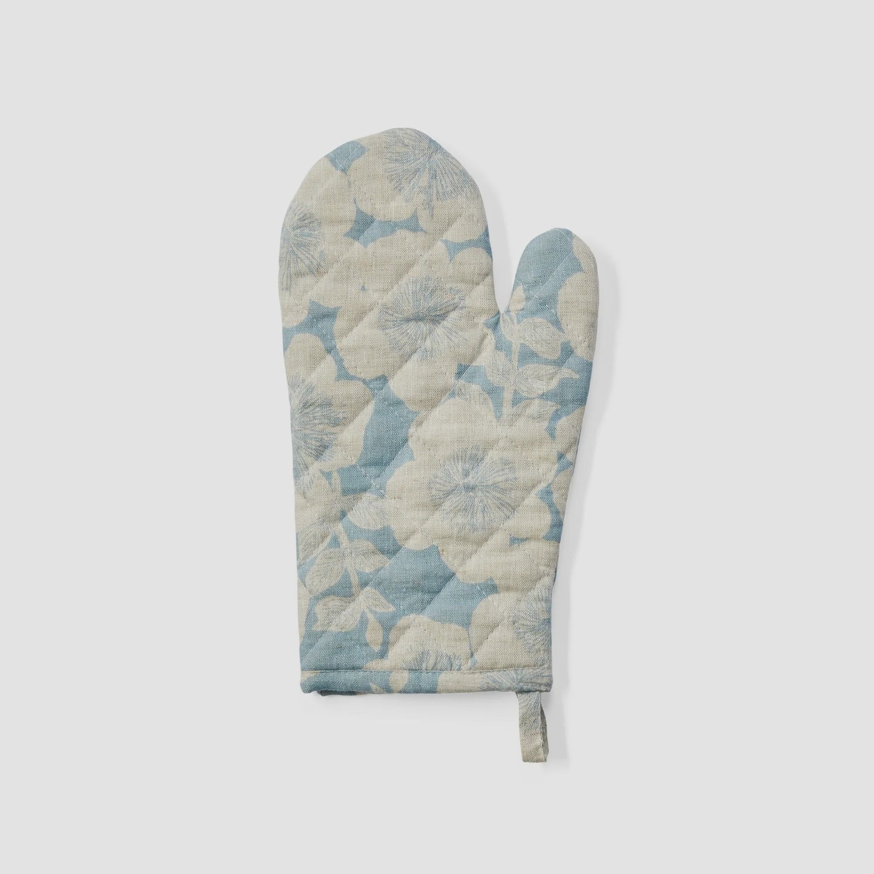 Jardin Dove Linen Oven Mitt