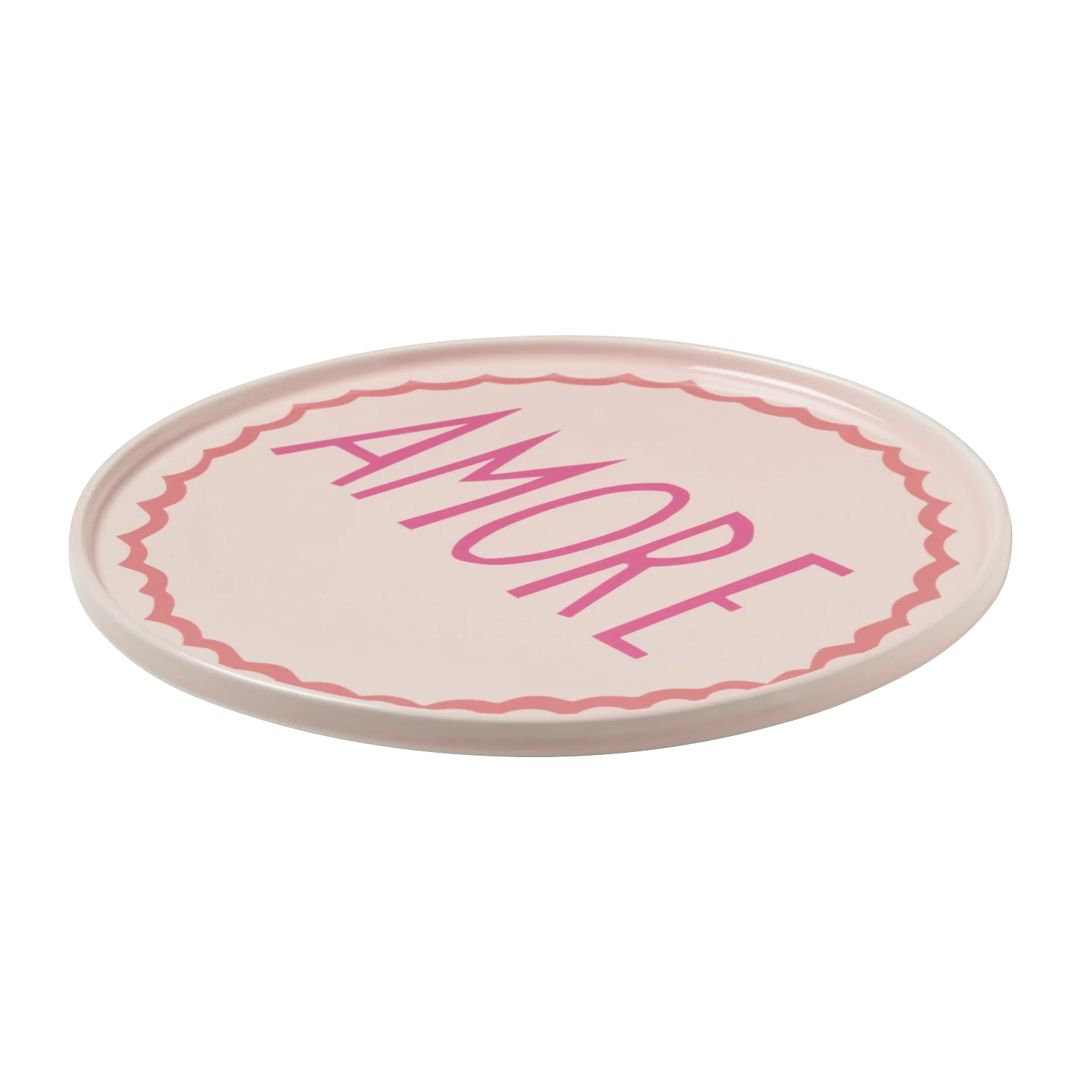 Pink Amore Plate