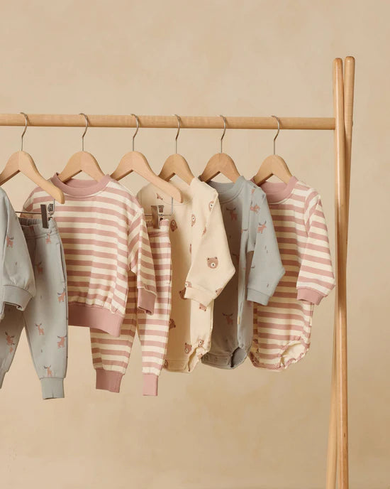 CREWNECK BUBBLE ROMPER || MOOSE