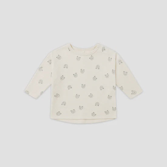 LONG SLEEVE TEE || BEARS - NATURAL