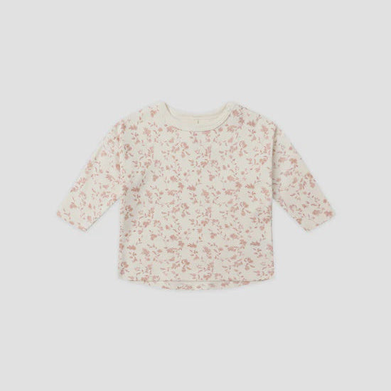 LONG SLEEVE TEE || FRENCH GARDEN - IVORY