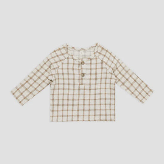Zion Shirt - Cinnamon Plaid
