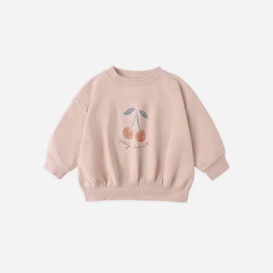 Relaxed Sweatshirt || Cherry