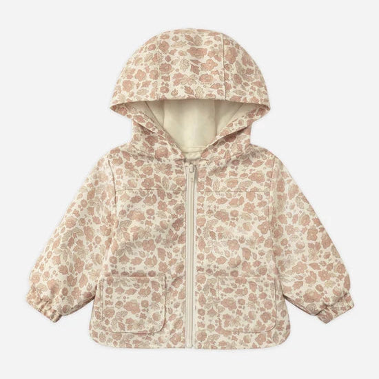 Rain Coat Pink Blossom & Ivory