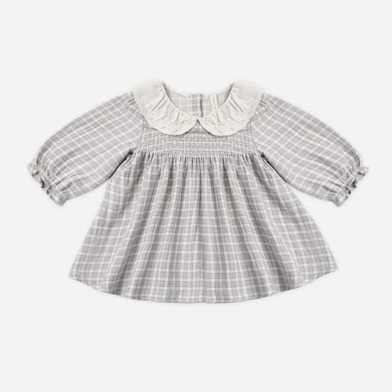 Callie Dress Blue Gingham