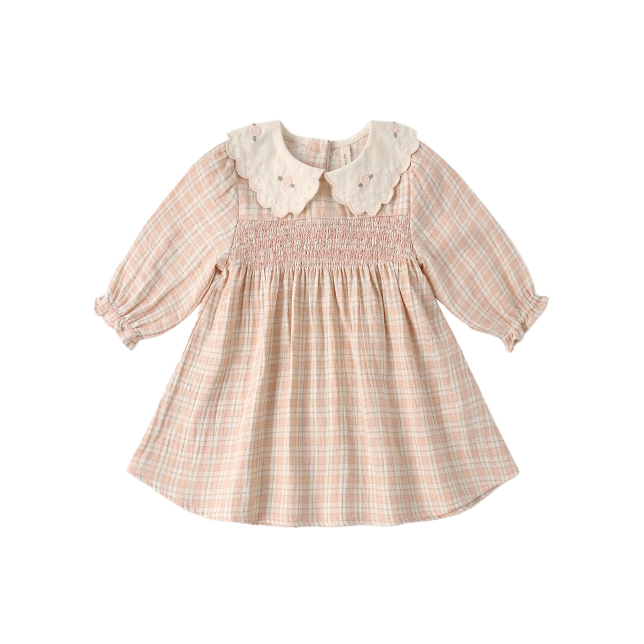 Callie Dress || Pink Plaid - Addy & Lou