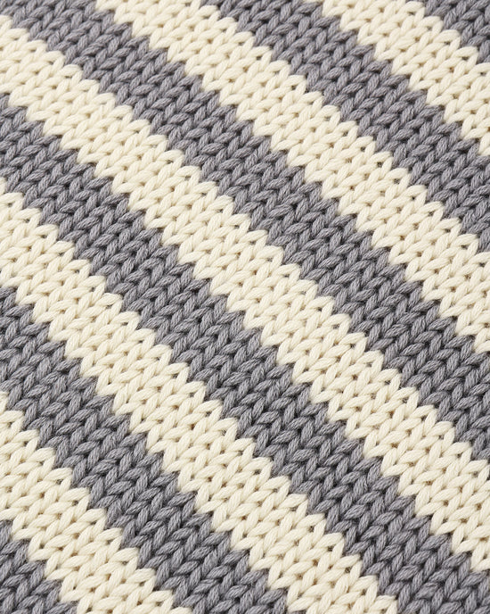 Rex Romper Slate Stripe