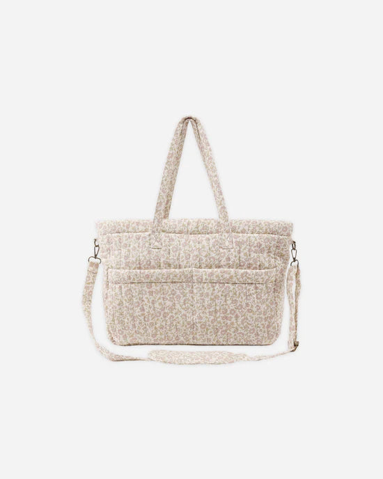 Diaper Bag + Changing Mat || Wildflower Woven - Addy & Lou