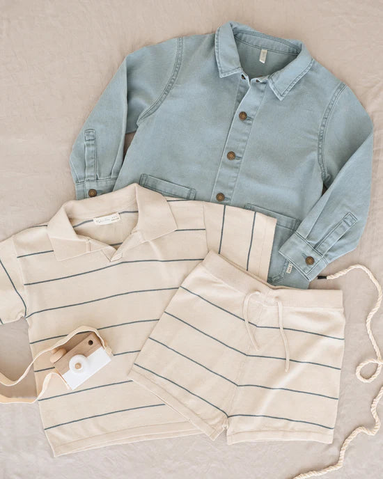 Enzo Overshirt || Ocean