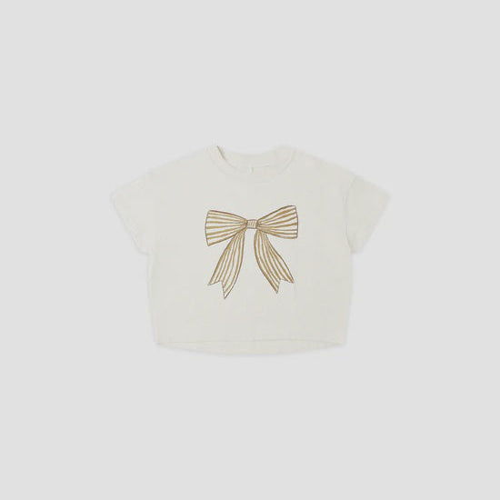 BOXY TEE || BOW