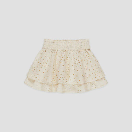 Rose Mini Skirt - Natural
