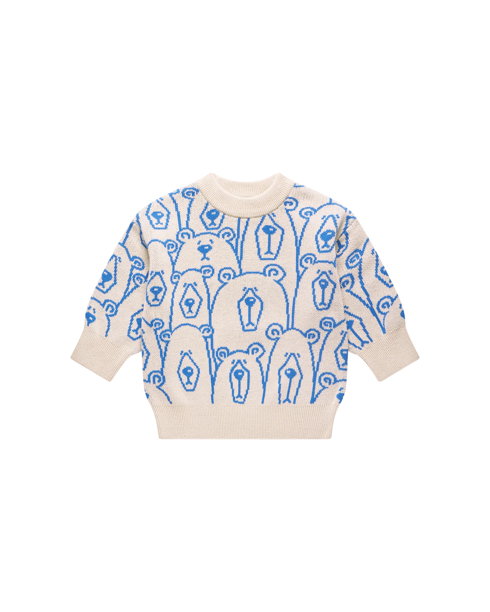 BEARS ON BEARS BABY JOSHUA SWEATER | Oatmeal