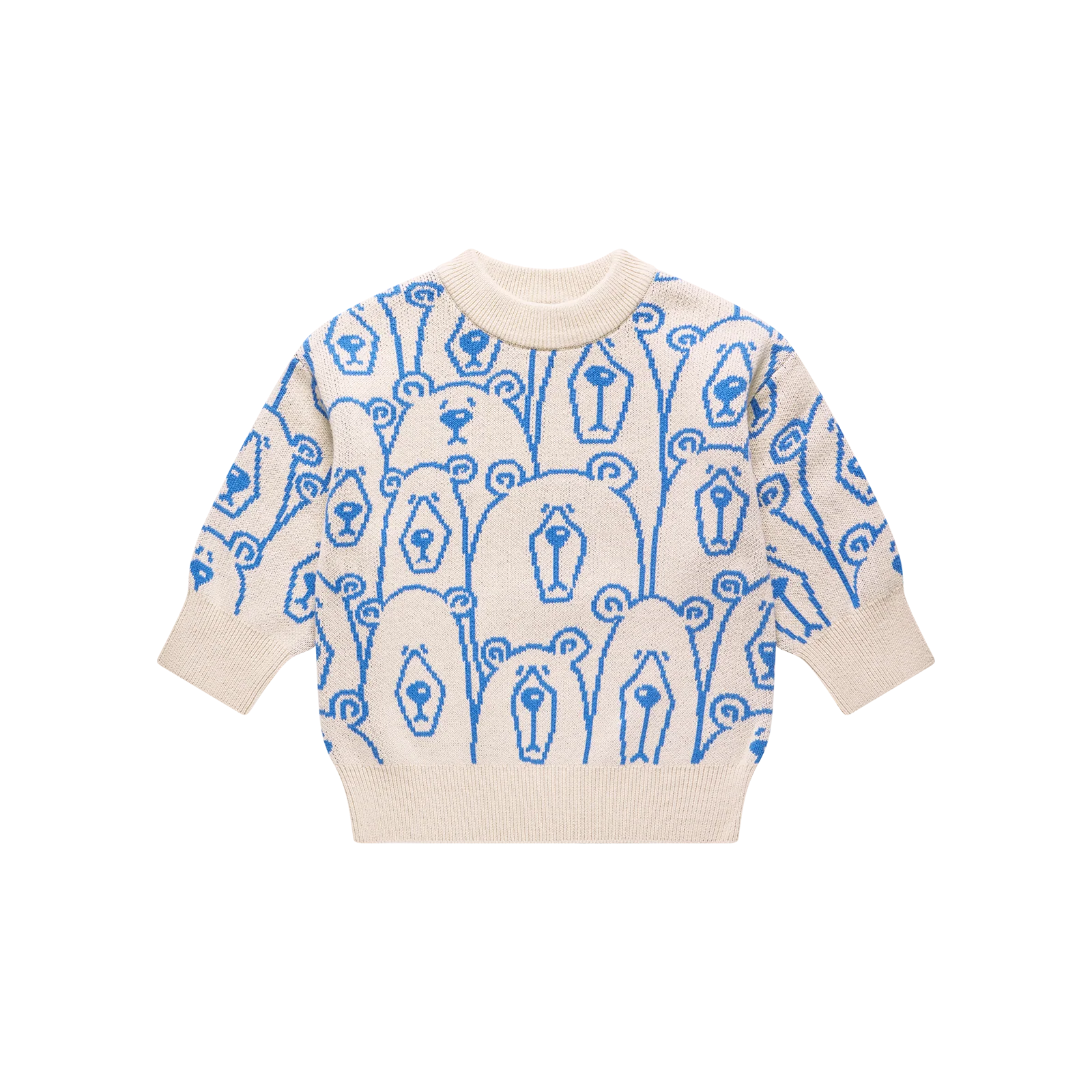 BEARS ON BEARS BABY JOSHUA SWEATER | Oatmeal