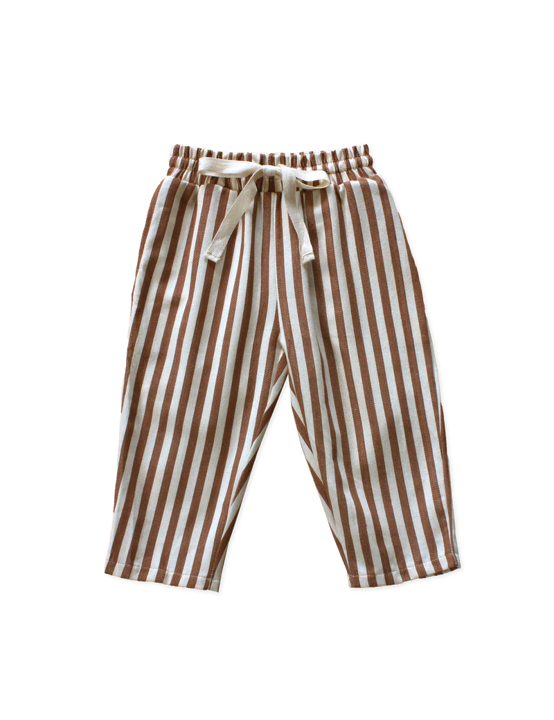 Stripe Pants - Caramel