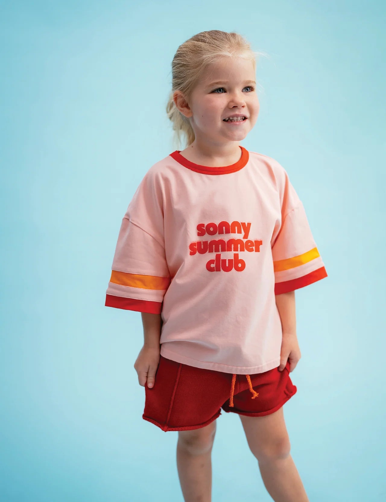 Knitted Shorties : Tomato