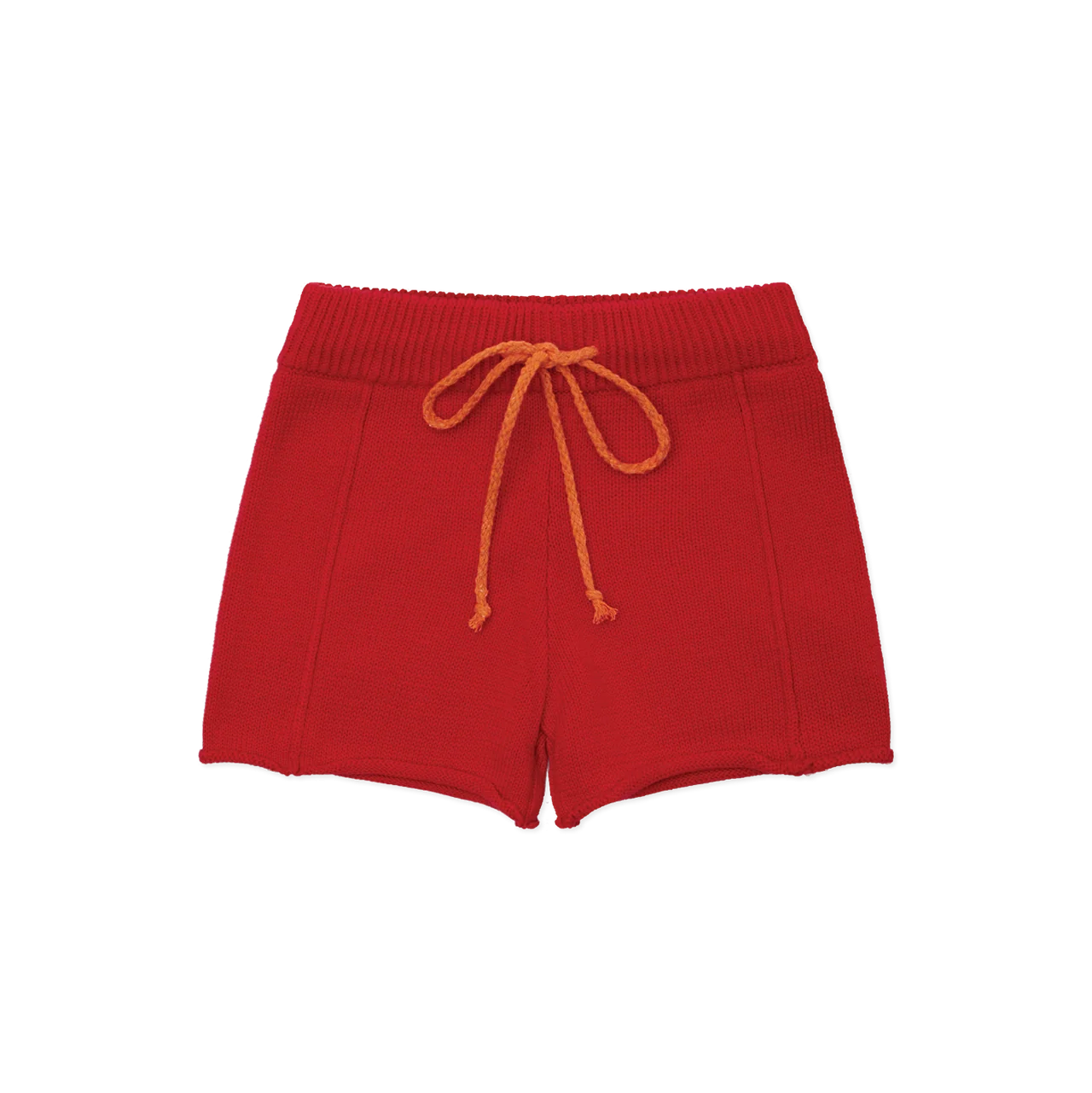 Knitted Shorties : Tomato