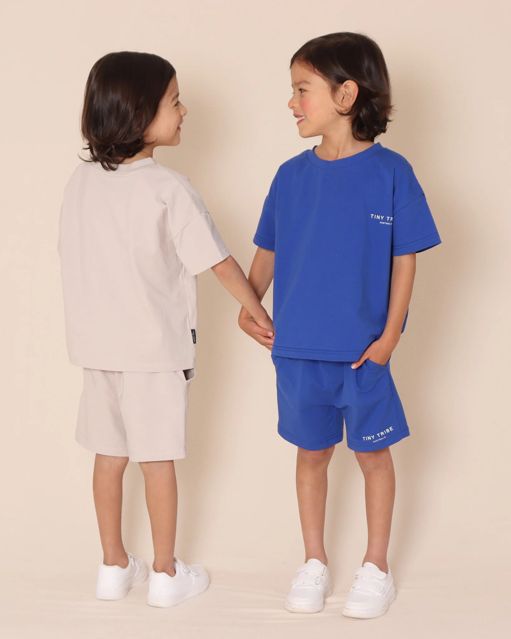 Core Drop Shoulder Tee Navy