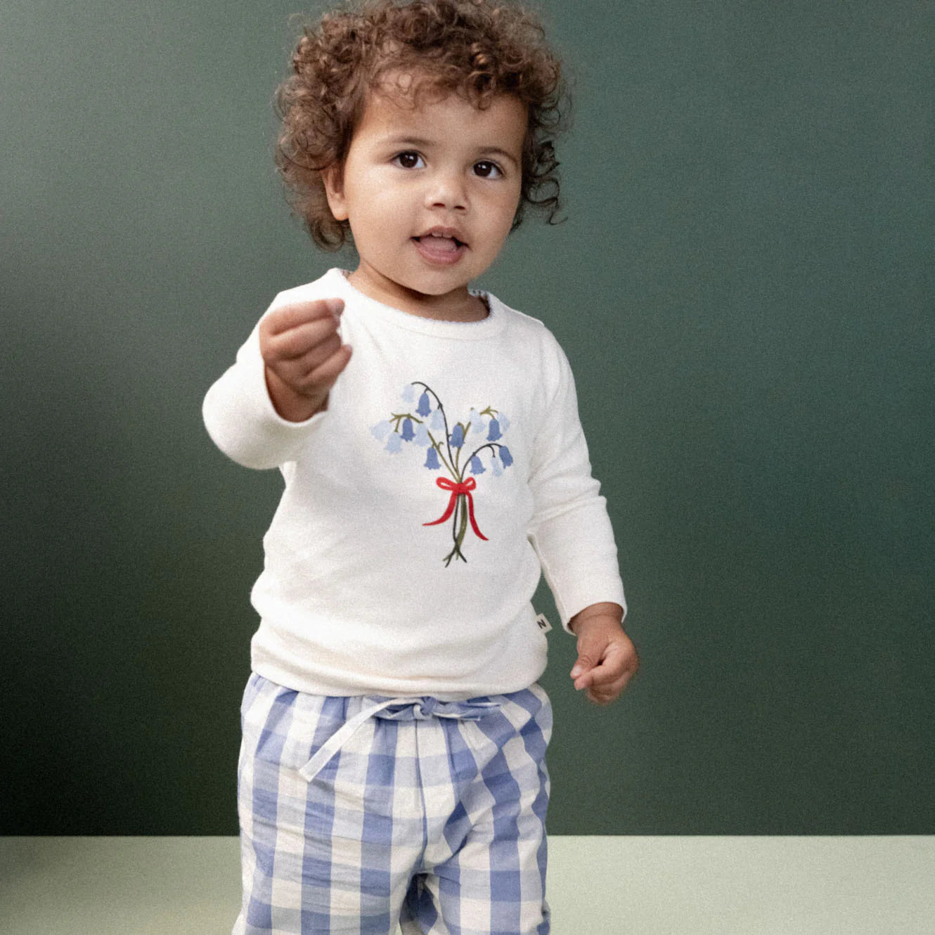 SUNNY PANTS - Bluebelle Check