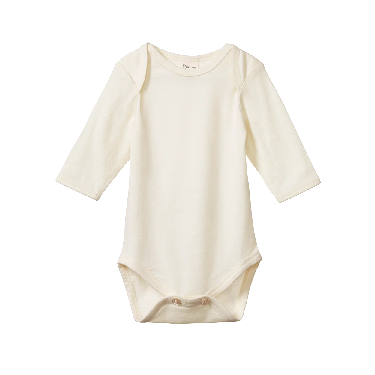 MERINO L/S BODYSUIT - Natural